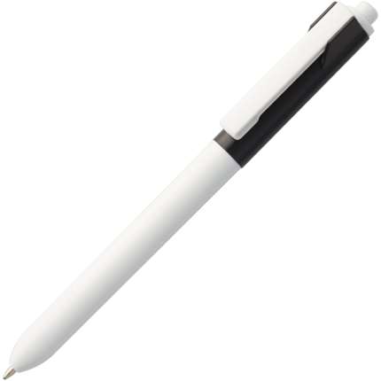 Ручка шариковая Hint Special, белая с чёрным