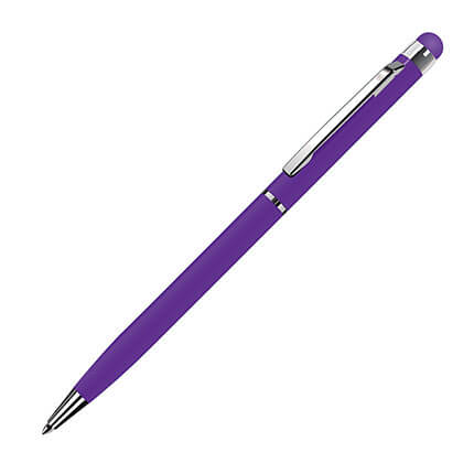 Ручка шариковая "TOUCHWRITER" со стилусом для сенсорных экранов, цвет фиолетовый