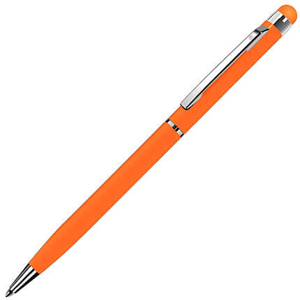 Ручка шариковая "TOUCHWRITER" со стилусом для сенсорных экранов, цвет оранжевый