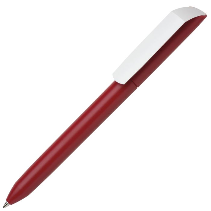 2670020:Ручка шариковая FLOW PURE, с покрытием SOFT TOUCH, клип белый, корпус красный 2670020,:Ручка шариковая FLOW PURE, с покрытием SOFT TOUCH, клип белый, корпус красный