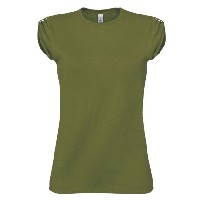 Футболка женская Too Chic/women, стильный зеленый/chic green, размер XS