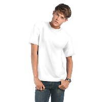 Футболка мужская Exact 190, белая/white, размер XS