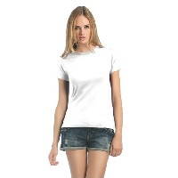 Футболка женская Exact 190/women, белая/white, размер XS