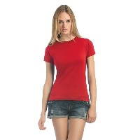 Футболка женская Exact 190/women, красная/red, размер S