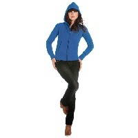 Толстовка женская на молнии Hooded Full Zip/women, цвет ярко-синяя/royal blue, размер XS