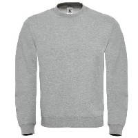 Толстовка мужская ID.002, пестрая серая/heather grey, размер L