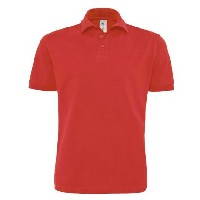 Рубашка поло мужская Heavymill, цвет красный/red, размер XXXL