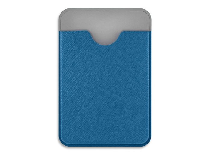 фото Картхолдер с креплением на телефон «Favor», синий