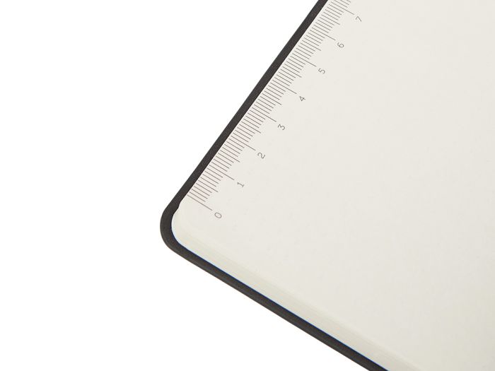 фото Блокнот А5 в гибкой обложке «Chaplin», серый