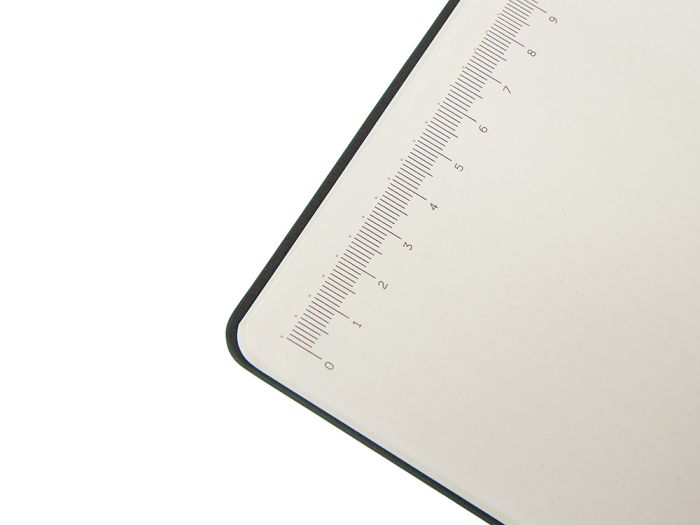 фото Блокнот А5 в гибкой обложке «Chaplin», зеленый