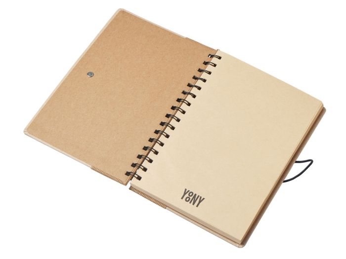 фото Блокнот А5 «Saharan Cypress» в твердой обложке, натуральный