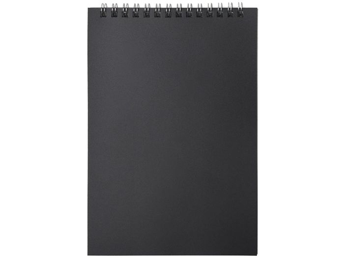 фото Блокнот А5 в пластиковой обложке, черный