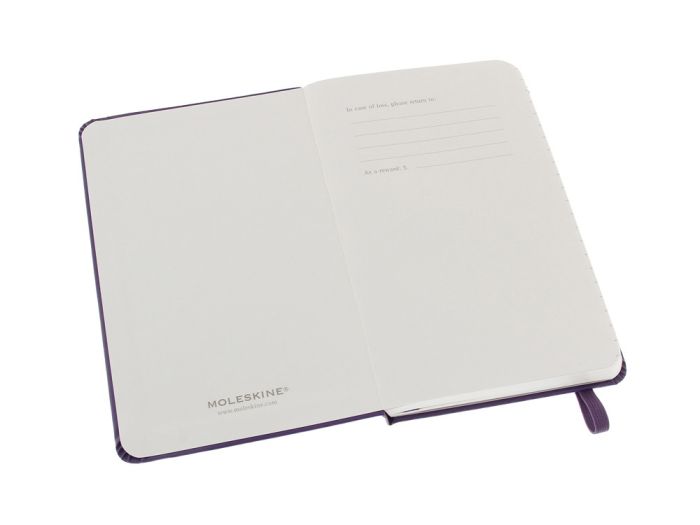 фото Записная книжка Classic, формат A6 (блок в линейку), цвет фиолетовый