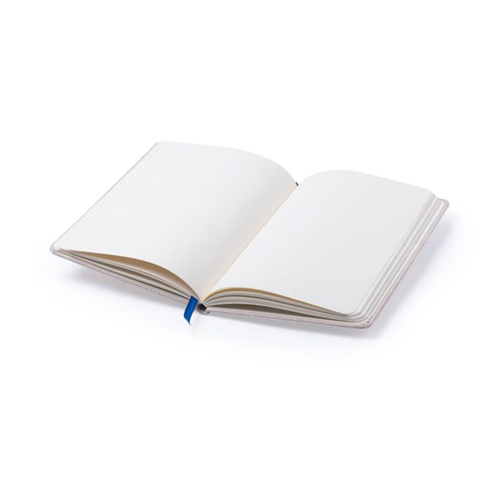 фото Блокнот TELMAK, A5, хлопок, бежевый/зеленый