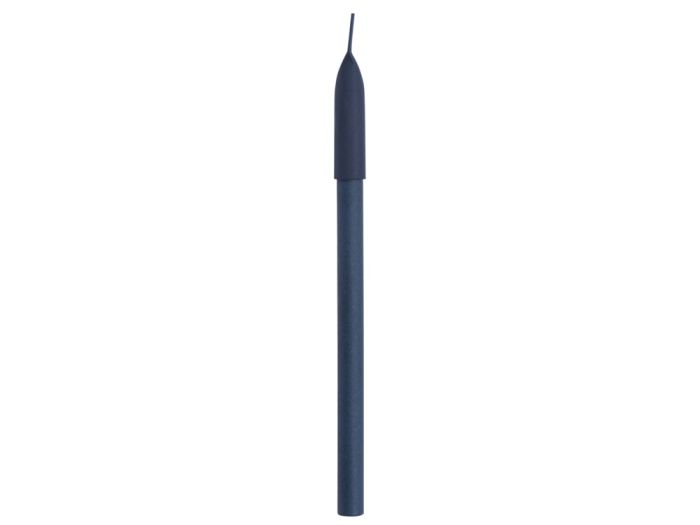 фото Вечный карандаш из переработанной бумаги «Recycled pencil», темно-синий