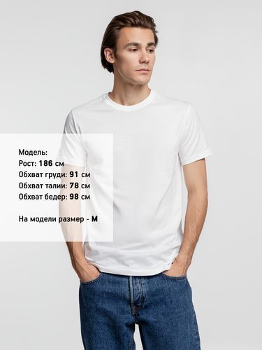 фото Футболка T-Bolka 160, белая (теплый оттенок), размер L