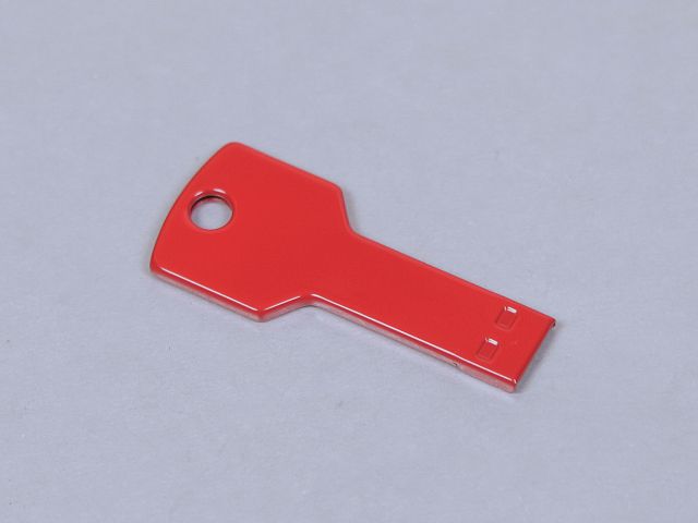 фото Флешка в виде ключа 64 Гб. Красный, USB2.0