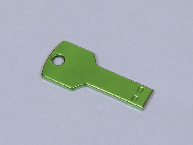 фото Флешка в виде ключа 64 Гб. Зелёный, USB2.0