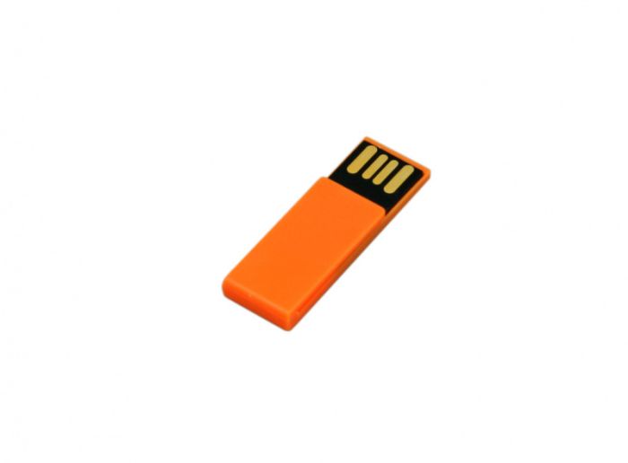 фото Флешка - скрепка 64 Гб.Оранжевый, USB2.0