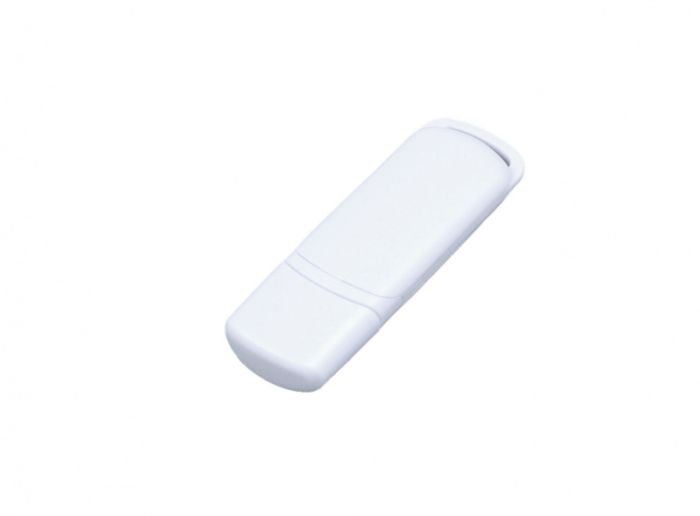 фото Флешка c вставкой 64 Гб.Белый, USB2.0