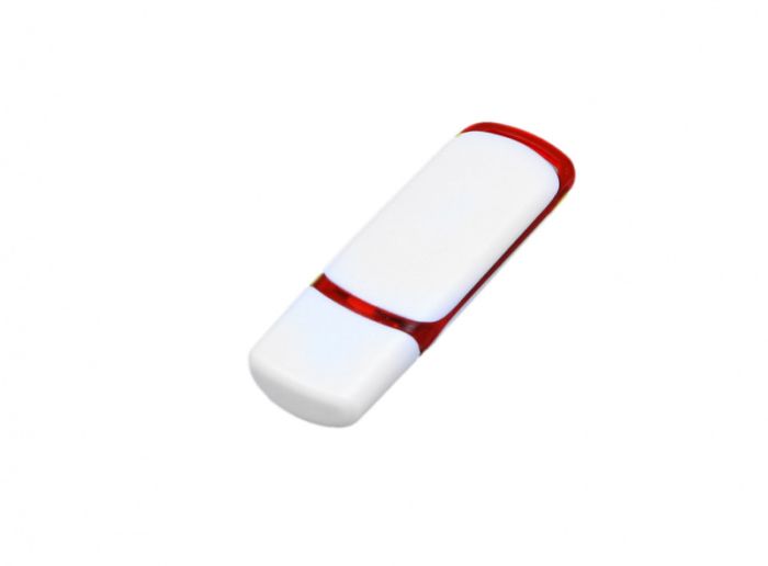 фото Флешка со вставкой 64 Гб. Красный, USB2.0