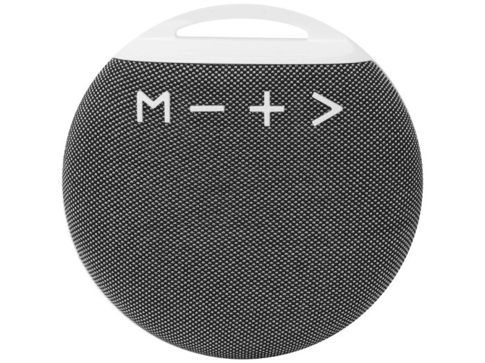 фото Портативная колонка "Tempo", цвет серый с белым