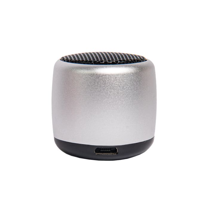 фото Портативная mini Bluetooth-колонка Sound Burger "Loto" серебро