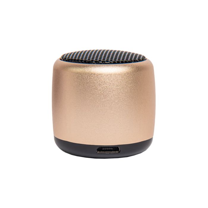 фото Портативная mini Bluetooth-колонка Sound Burger "Loto" золото