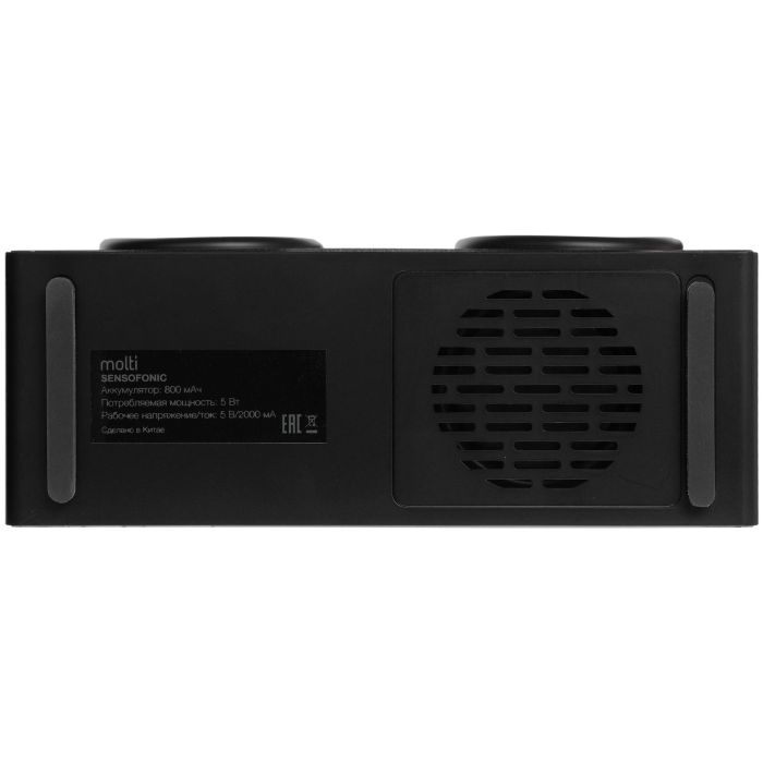 фото Bluetooth-колонка со светомузыкой Sensofonic, черная