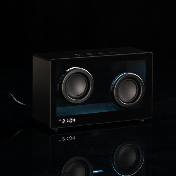 фото Bluetooth-колонка со светомузыкой Sensofonic, черная