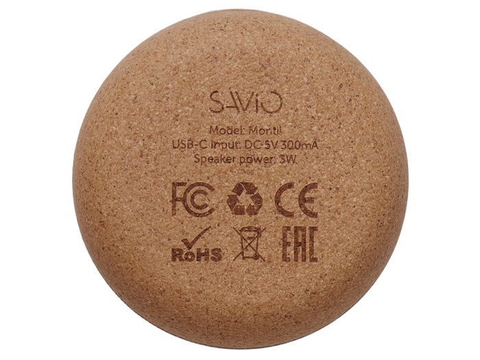 фото Беспроводная колонка «Montii», 3 Вт, красный