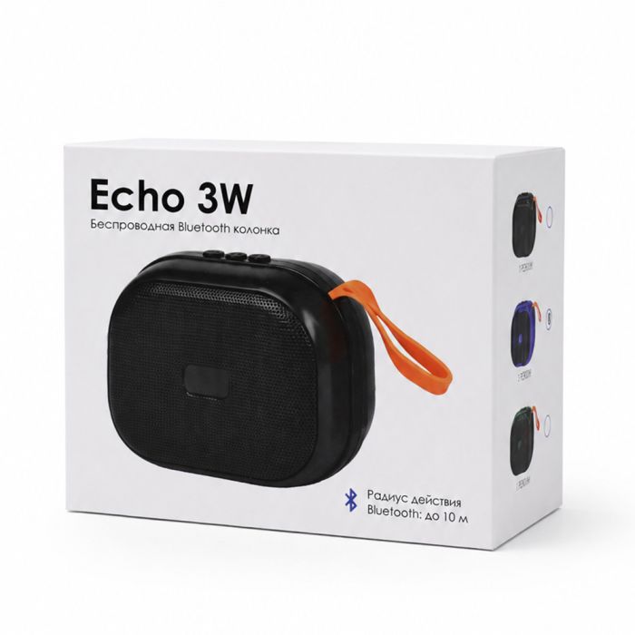 фото Беспроводная Bluetooth колонка Echo 3W, зелёный