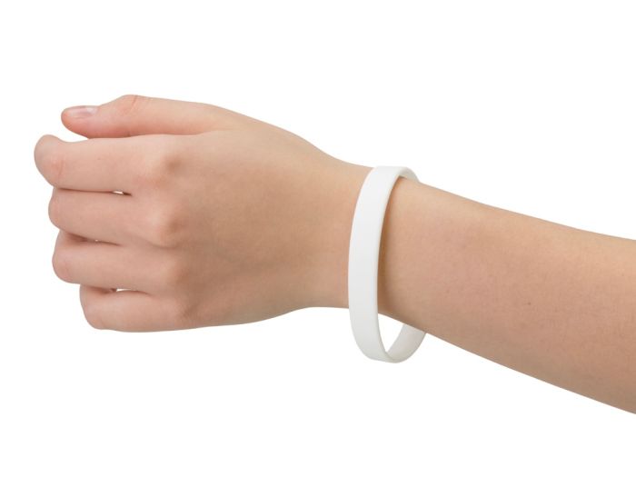 фото Силиконовый браслет «Forest», белый