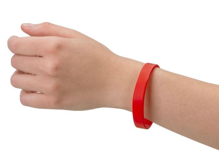 фото Силиконовый браслет «Forest», красный