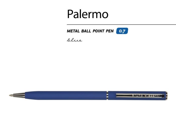 фото Ручка металлическая шариковая «Palermo» Soft touch