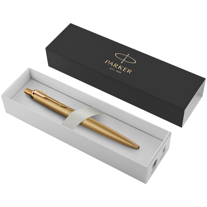 фото Ручка шариковая Parker Jotter XL Monochrome Gold, золотистая