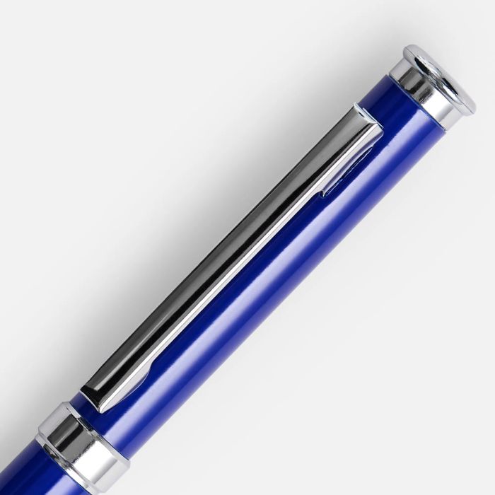 фото Ручка шариковая Finn Chrome, синяя