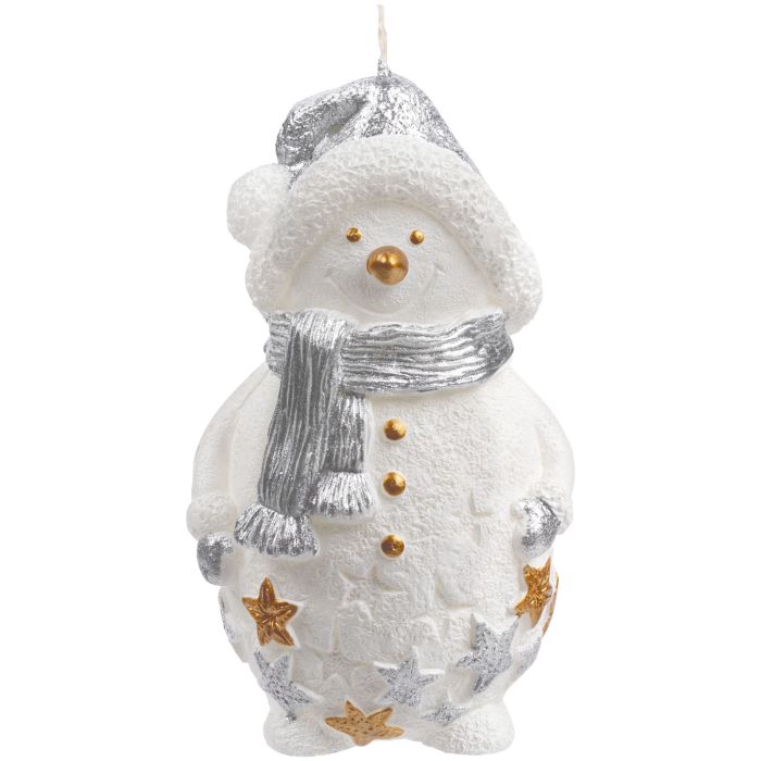 фото Свеча Christmas Twinkle, снеговик