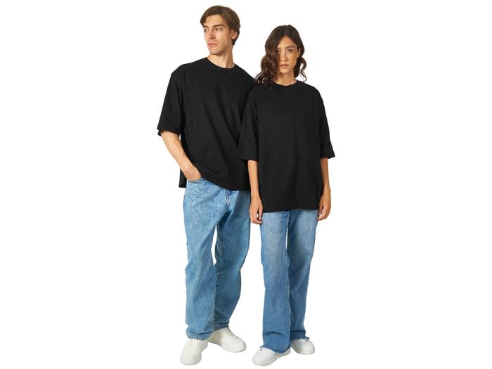 фото Футболка Berlin к/р оверсайз, 100% хлопок, 180гр, черный