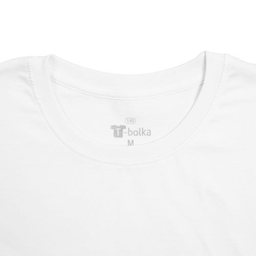 фото Футболка унисекс T-bolka 140, белая,  размер M