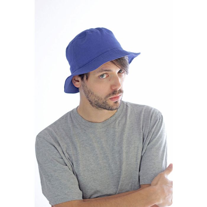 фото Панама BUCKET COTTON 180 синяя