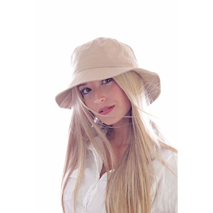 фото Панама BUCKET COTTON 180 бежевая