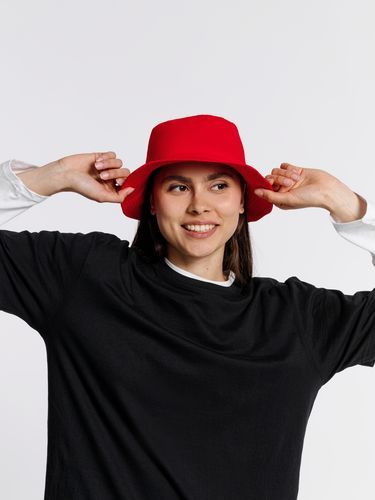 фото Панама Promo, красная