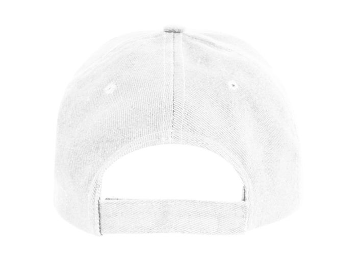 фото Бейсболка «Eris», белый/черный