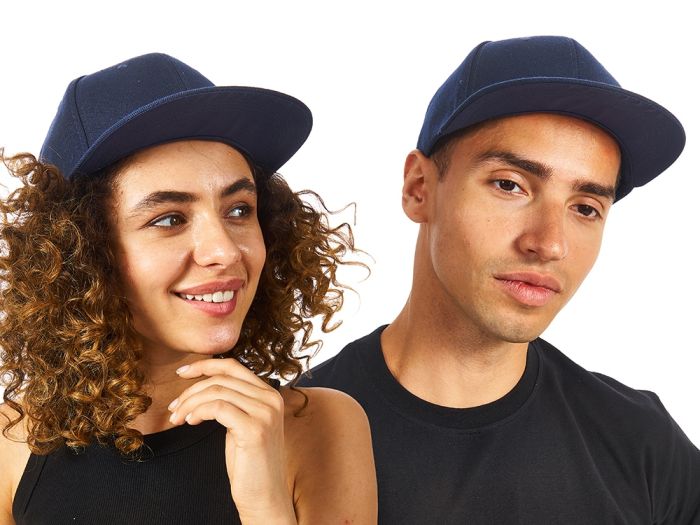 фото Бейсболка с прямым козырьком «Los Angeles 2.0», темно-синий