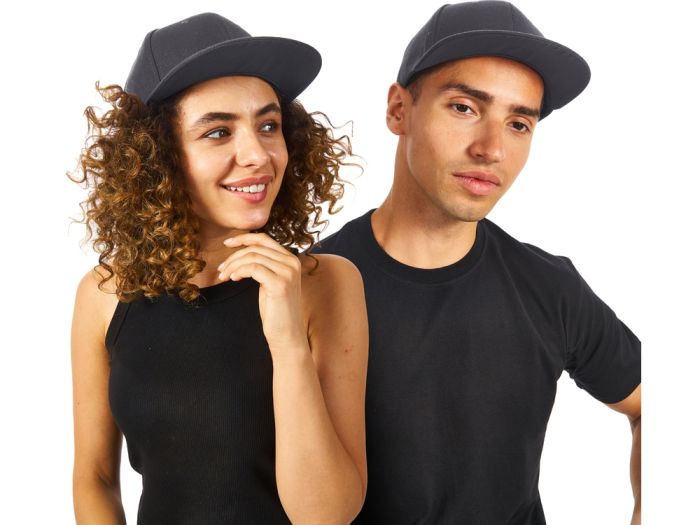 фото Бейсболка с прямым козырьком «Los Angeles 2.0», темно-серый