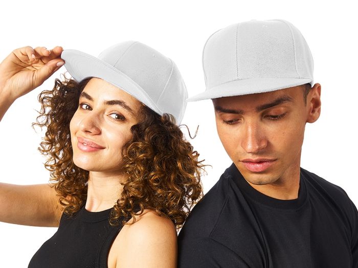 фото Бейсболка с прямым козырьком «Los Angeles 2.0», белый