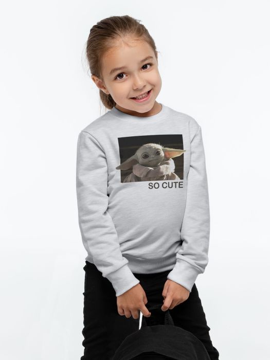 фото Свитшот детский Baby Yoda