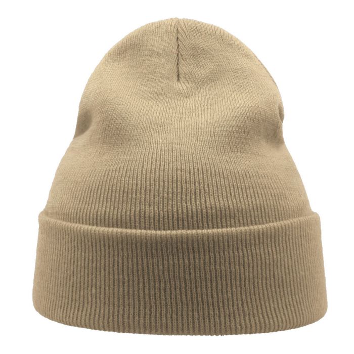 фото Шапка вязаная двойная Wind-S, бежевый