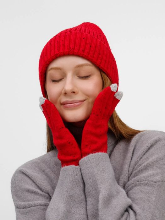 фото Перчатки сенсорные Spotti Senso, красные, размер L/XL